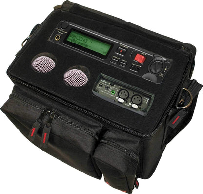 Gator GBROADCASTER Pro Digital Field Recorder Bag - ProSound and Stage Lighting