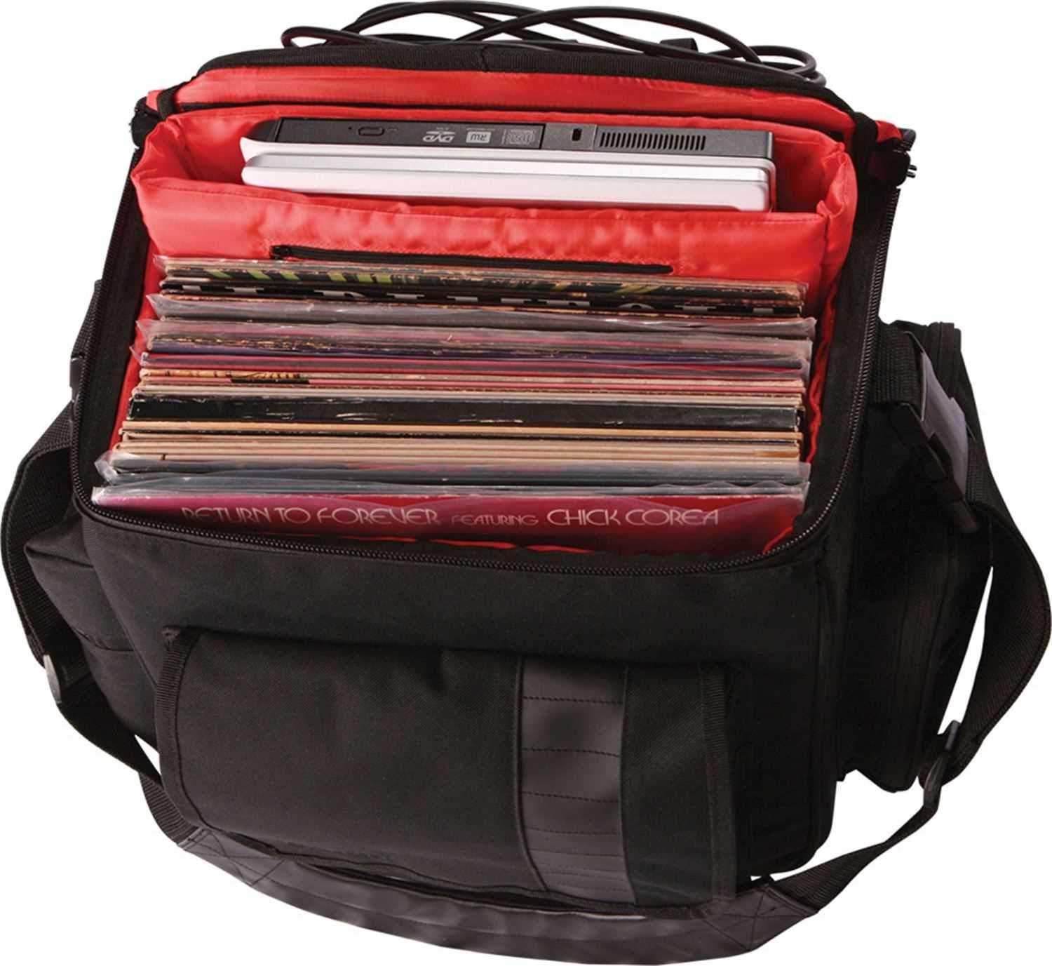 Gator GCLUBDJBAG DJ Serato & 35 LP Bag - ProSound and Stage Lighting