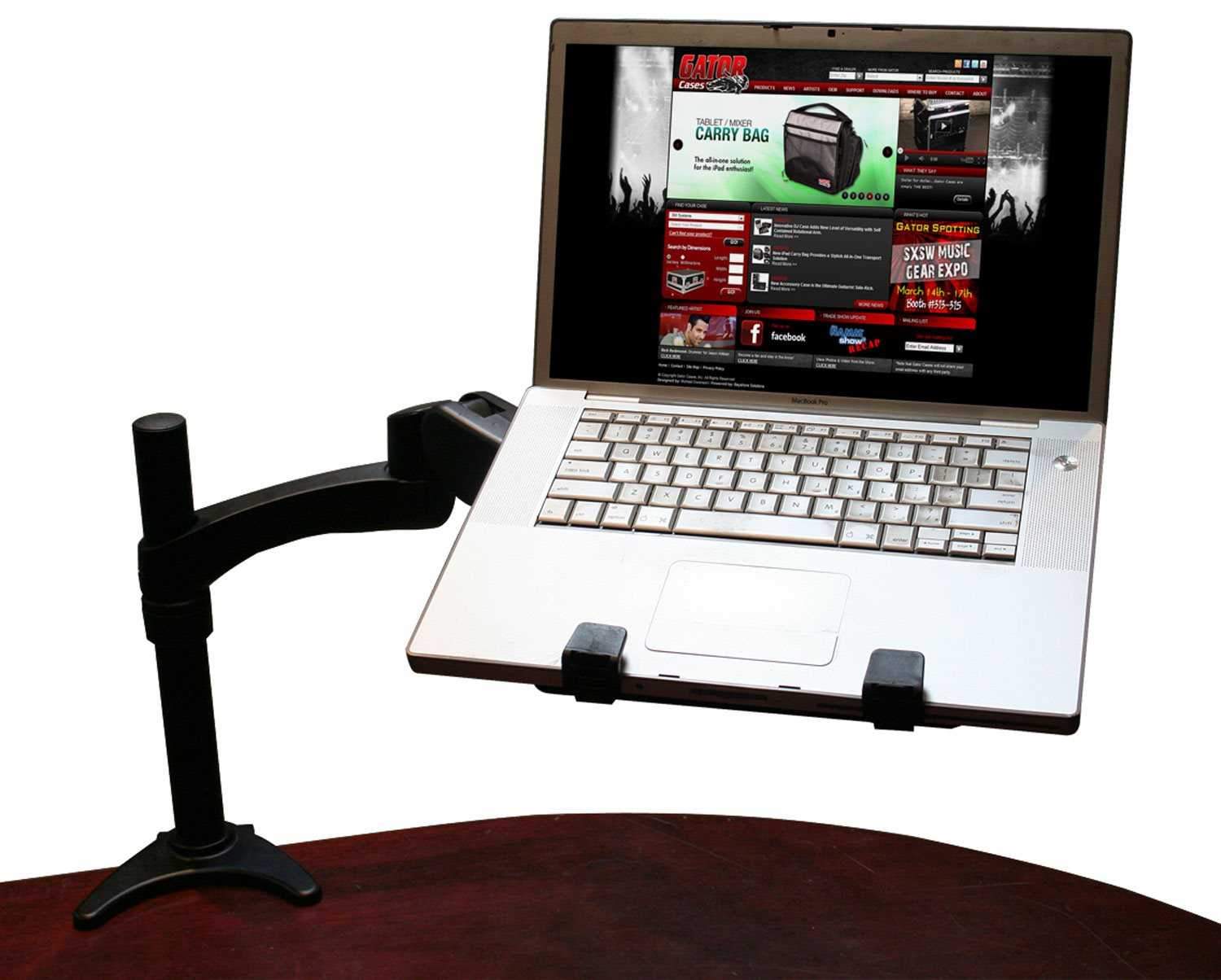 Gator DJ ARM 360 Deskmount Laptop & Tablet Stand - ProSound and Stage Lighting