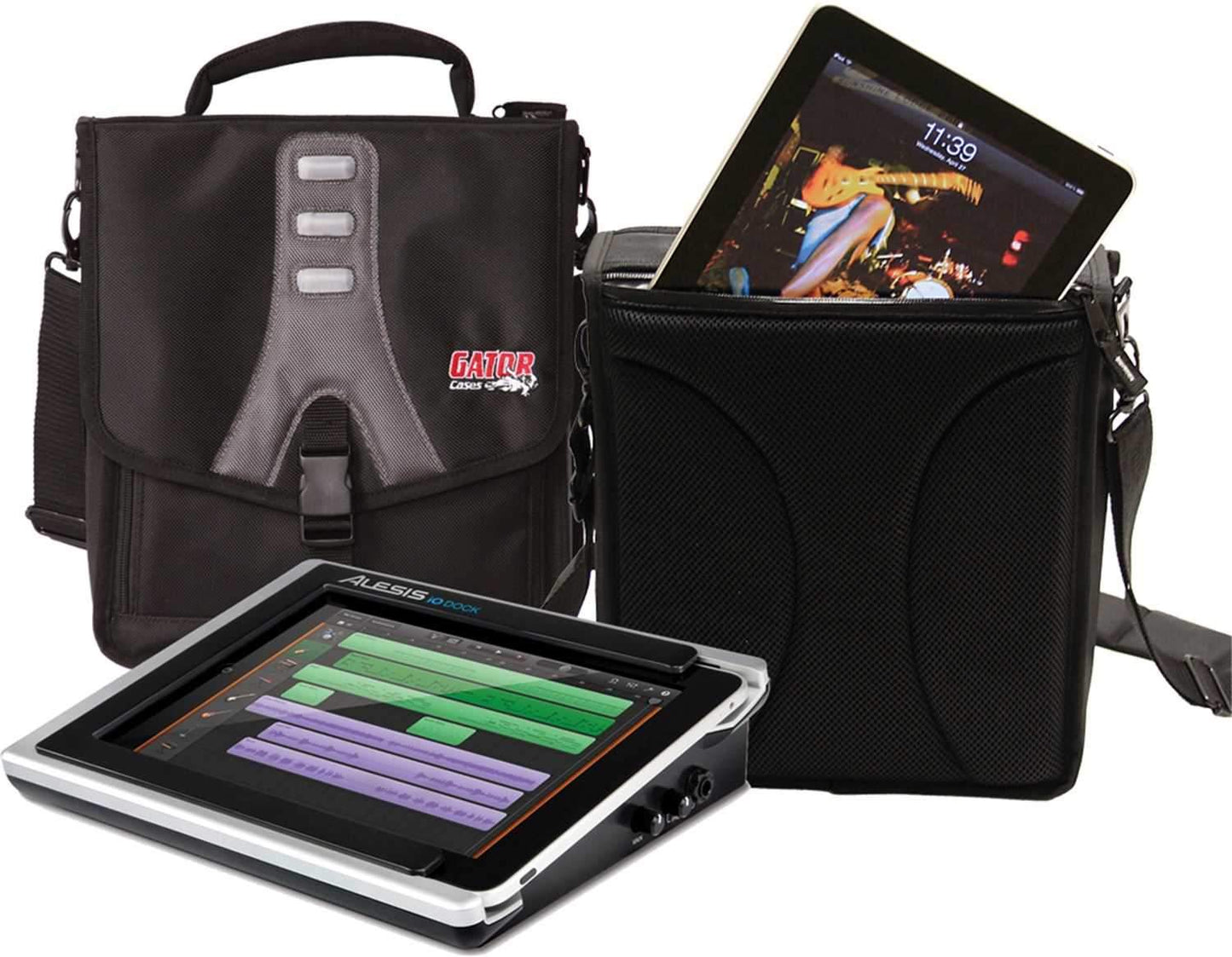 Gator GIPADDOCKBAG iPad iO Dock Road Bag - ProSound and Stage Lighting