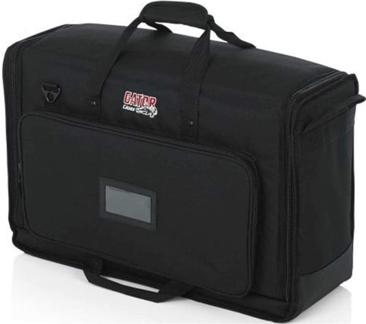 Gator G-LCD-TOTE-SMX2 Small Dual LCD Transport Bag - ProSound and Stage Lighting