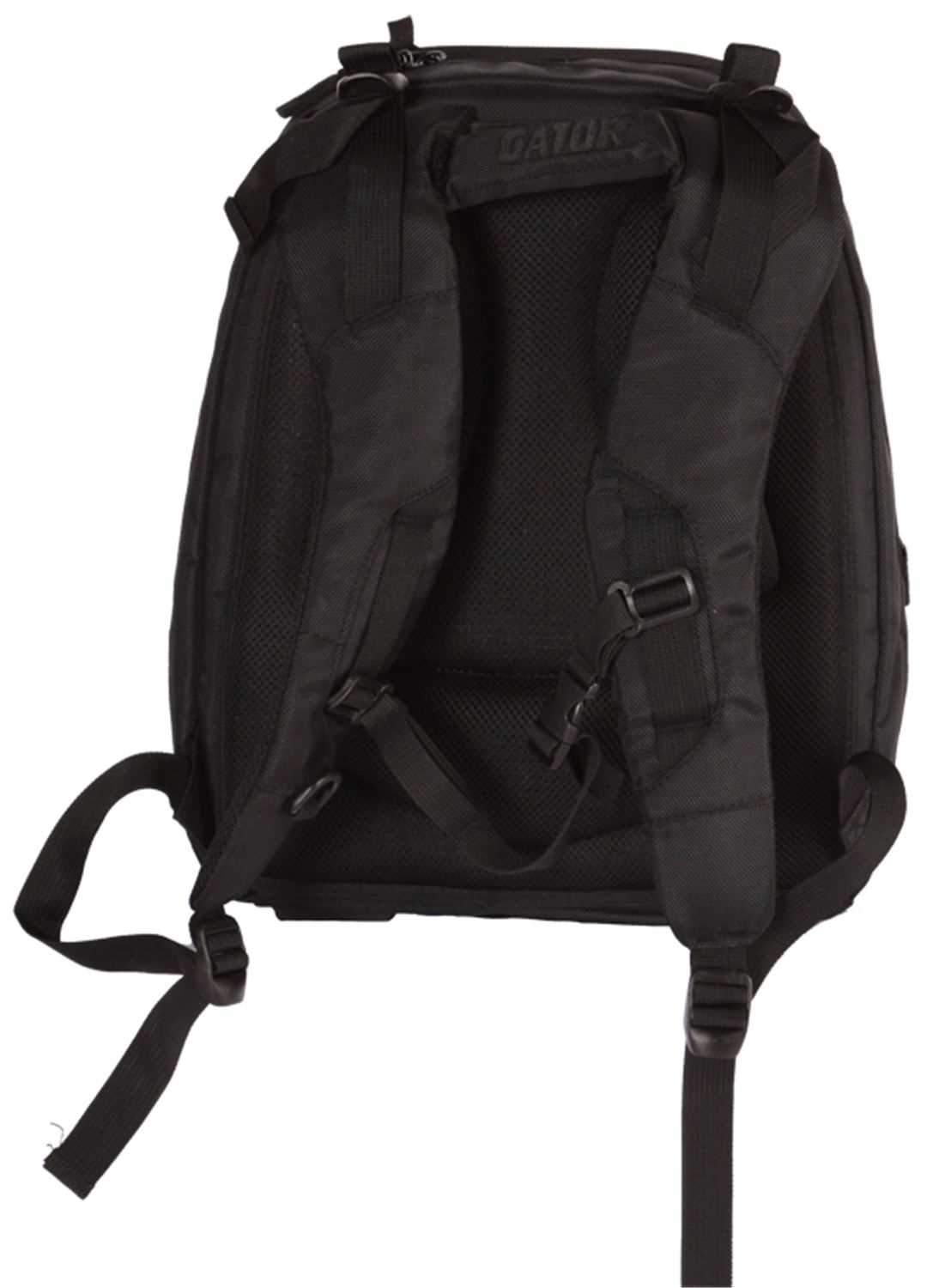 Gator GMEDIAPROBPLT Compact Serato Dj Backpack - ProSound and Stage Lighting