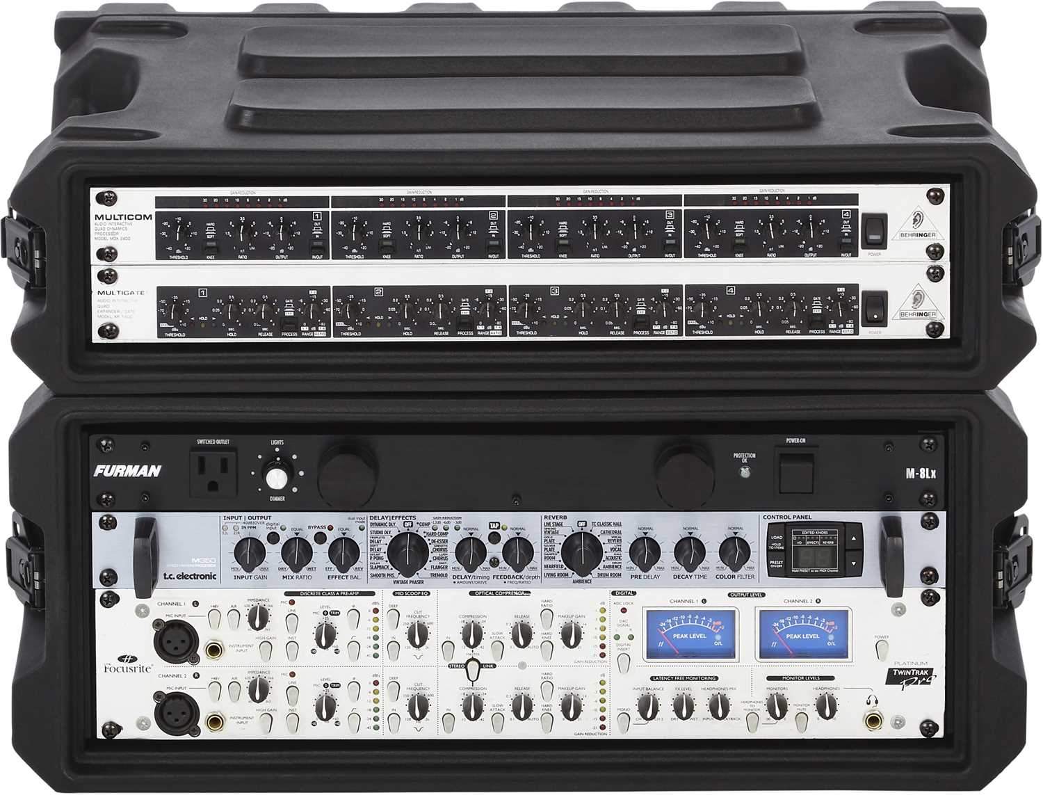 Gator G-PRO-4U-13 Molded 4U 13In Deep Audio Rack – Solotech