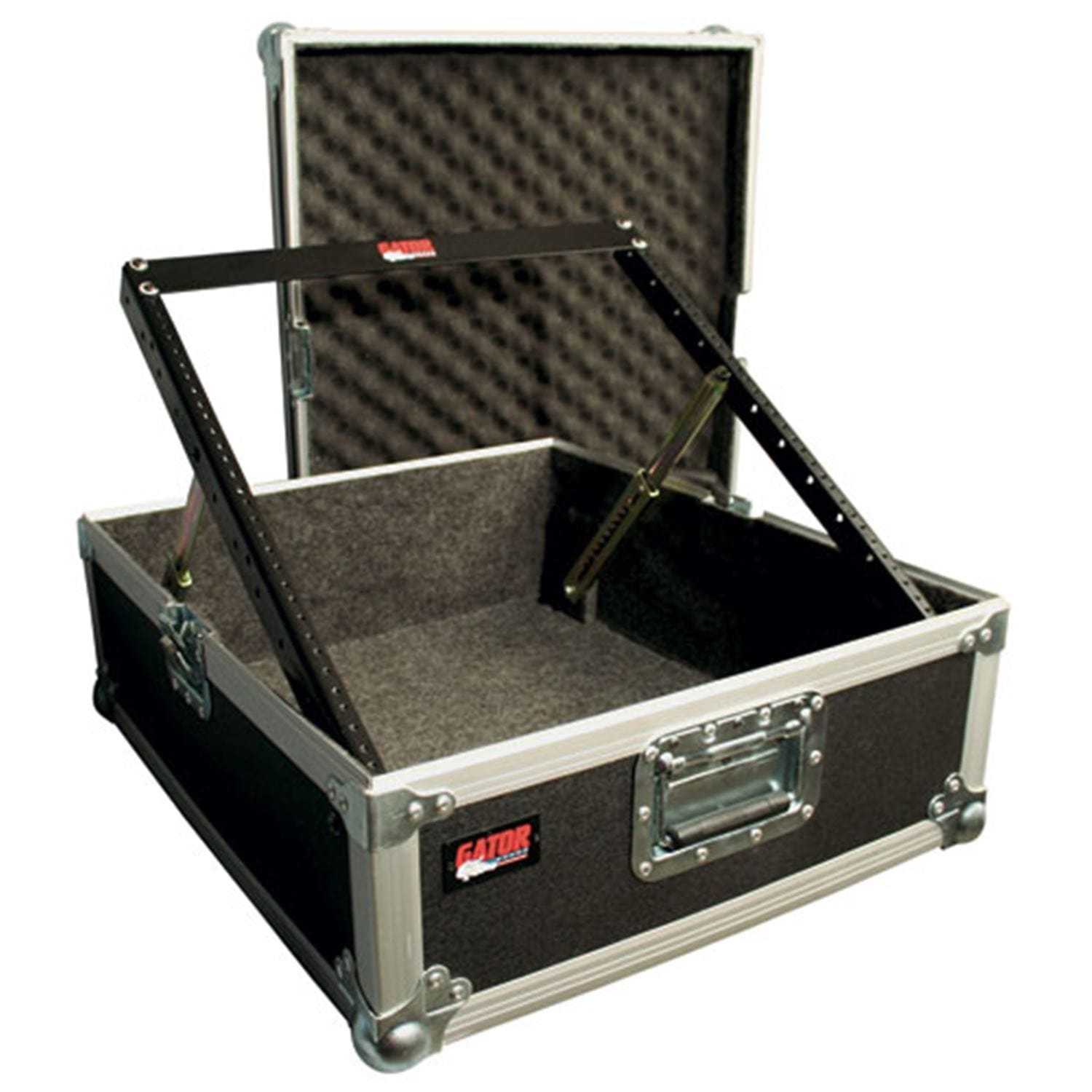 Gator GTOUR12PU ATA Case With 12-Space Pop Up Rack - ProSound and Stage Lighting