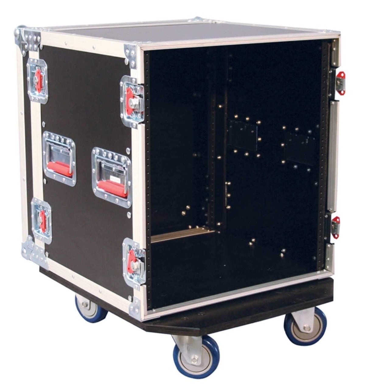 12 Space Rack Gator GTOUR12UCAST 12 Space Rack Case with Casters – Solotech