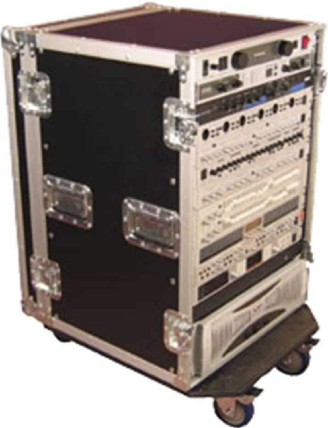 Gator Rack Case 14u Gator GTOUR14UCAST ATA 14-Space Rack Road Case – Solotech