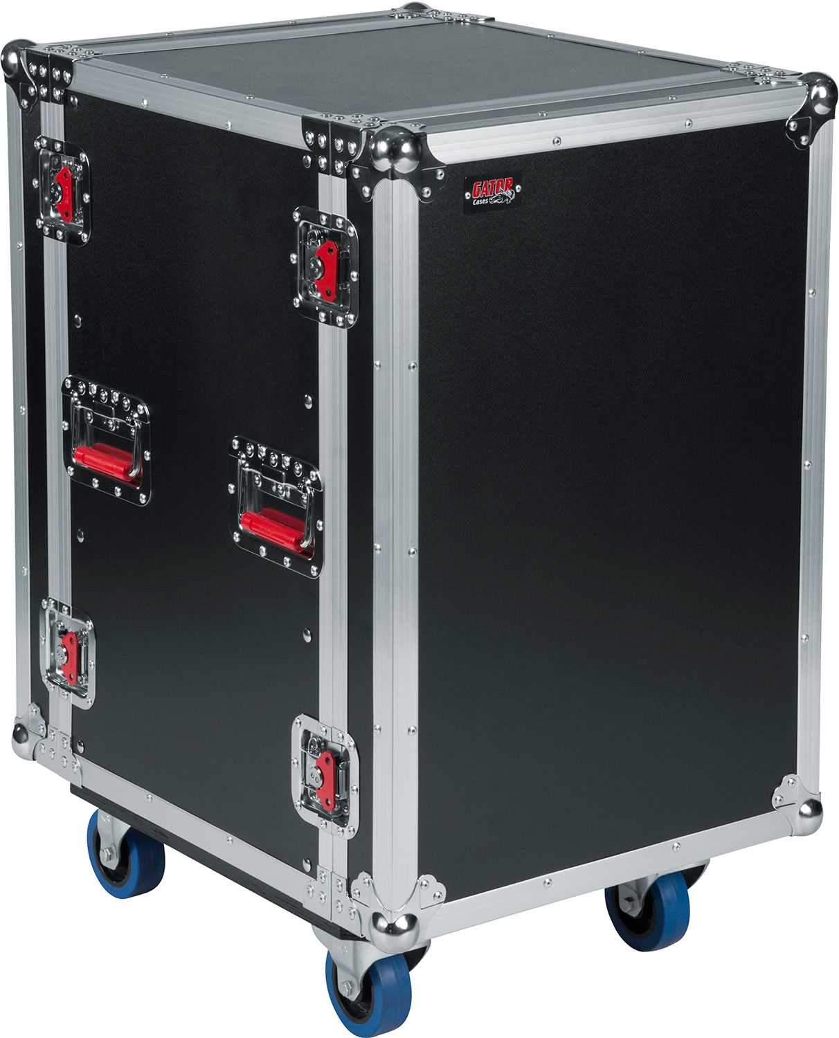 Gator G-TOUR 16U CAST ATA 16-Space Rack Road Case - ProSound and Stage Lighting