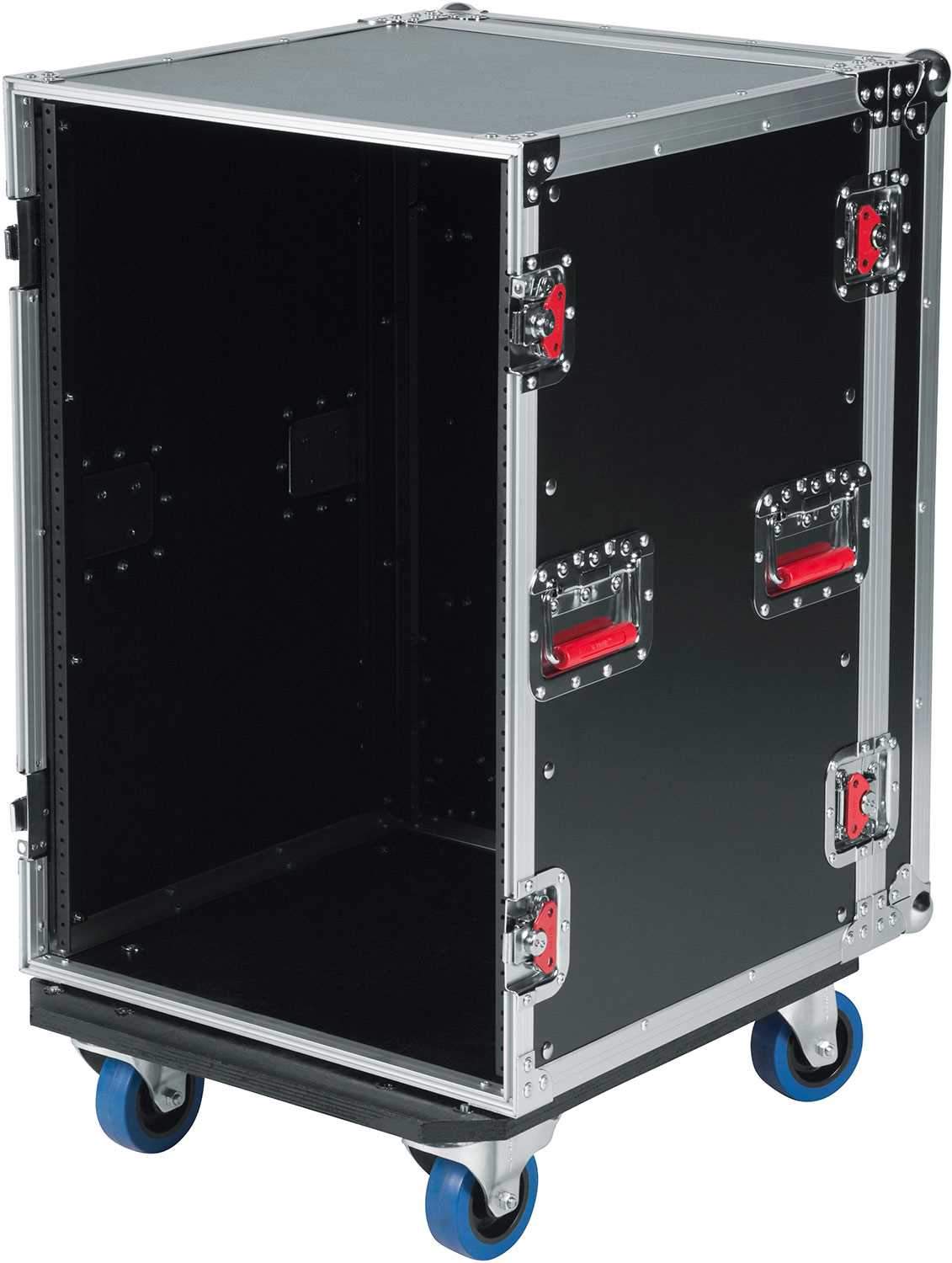 Gator G-TOUR 16U CAST ATA 16-Space Rack Road Case - ProSound and Stage Lighting