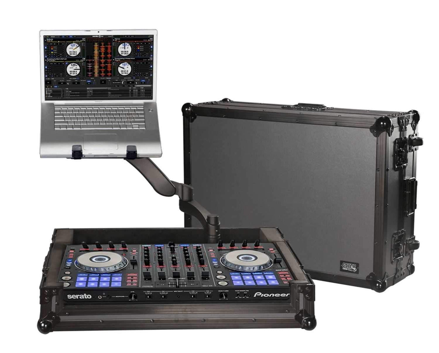 Gator Case with Laptop Arm for Pioneer DJ DDJ-SX - ProSound and Stage Lighting