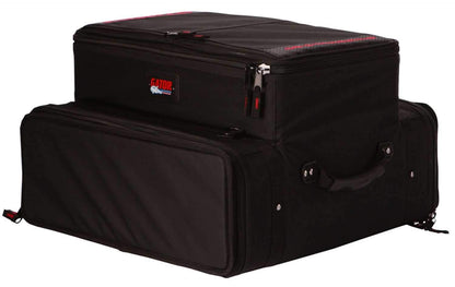 Gator GWIRELESS3GO 3U Rack Case For 4 Wireless Mic - ProSound and Stage Lighting