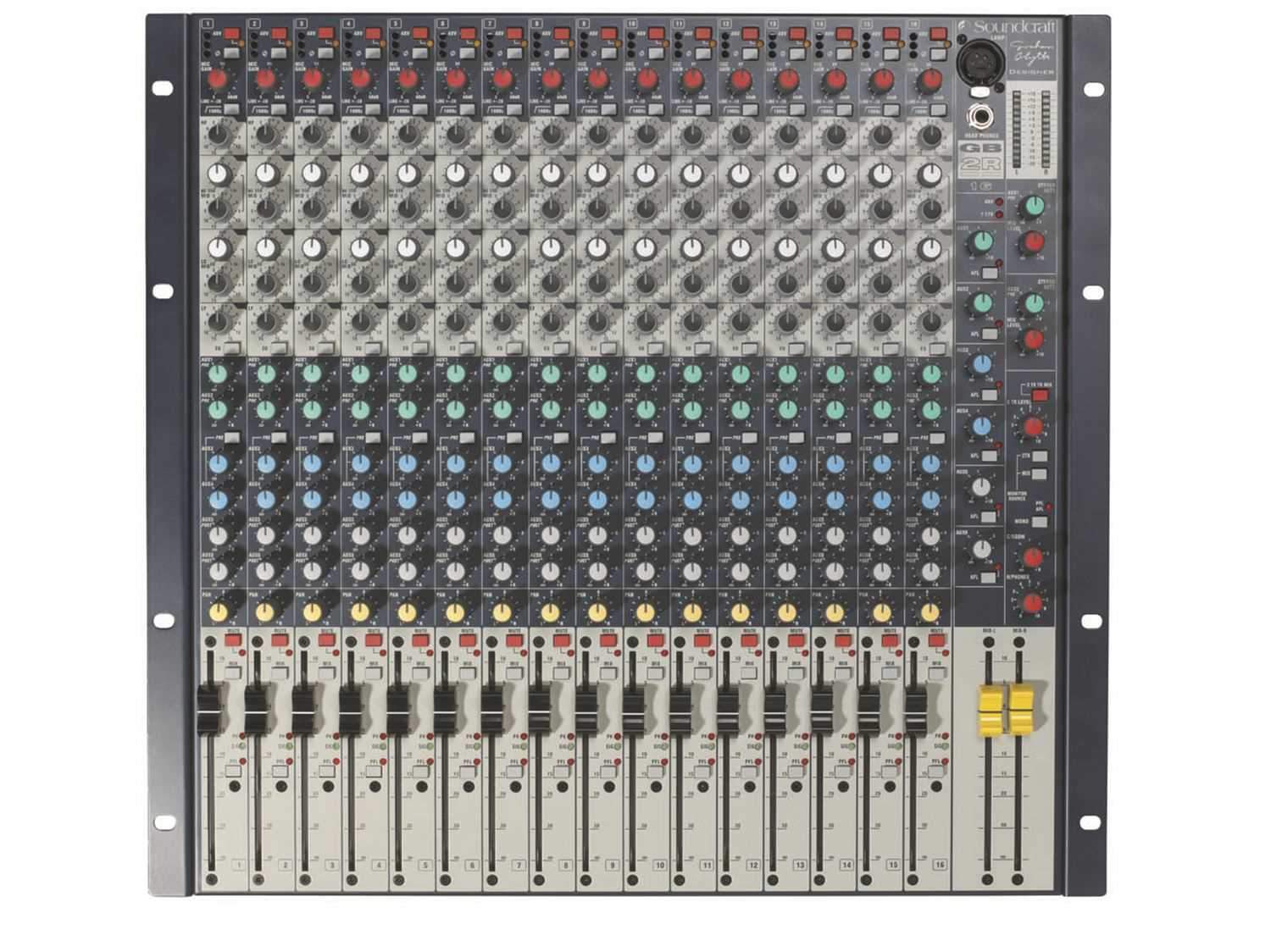 Soundcraft GB2-16-RACK Rack Mountable Mixer – Solotech