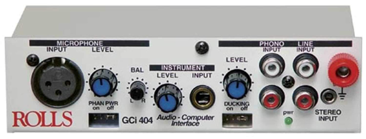 Rolls GCI404 Digital Computer Interface - ProSound and Stage Lighting