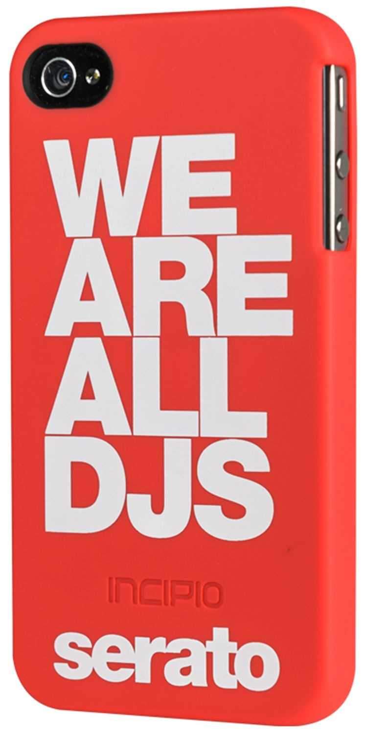 Serato GDNA0166 iPhone Cover We Are All Dj's Red - ProSound and Stage Lighting