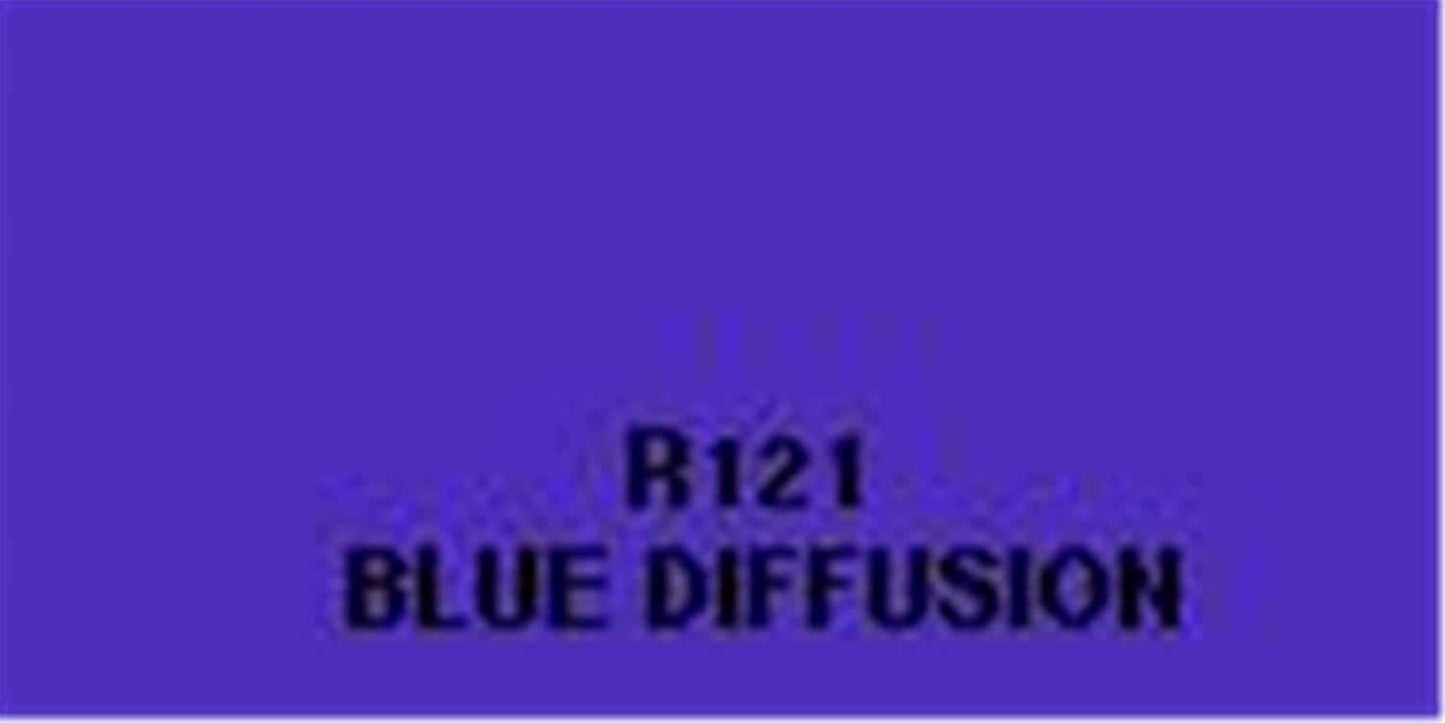 Rosco Roscolux Filter #121: Blue Diffusion - ProSound and Stage Lighting