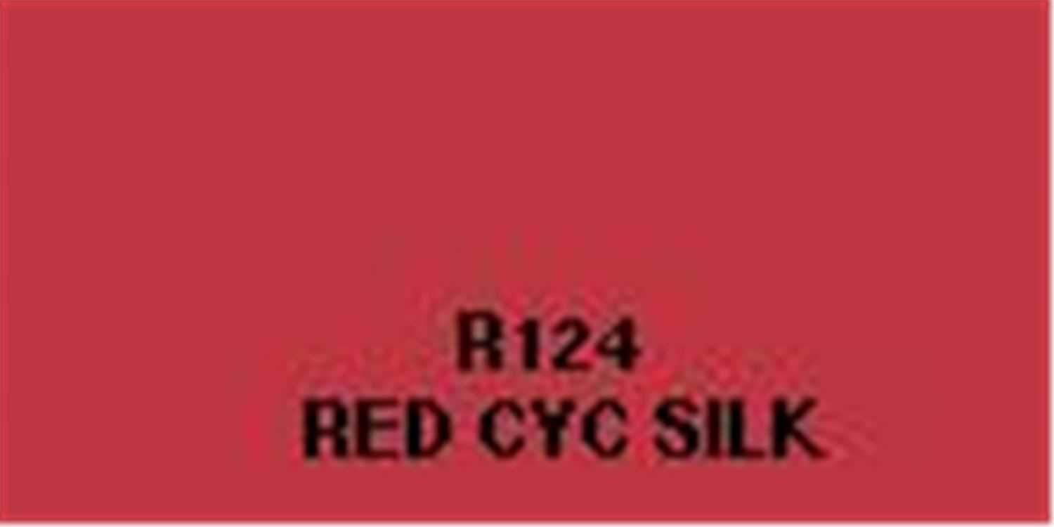 Rosco Roscolux Filter #124: Red Cyc Silk - ProSound and Stage Lighting