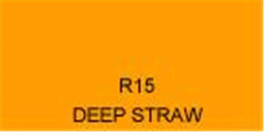 Rosco Roscolux Filter # 15: Deep Straw - ProSound and Stage Lighting