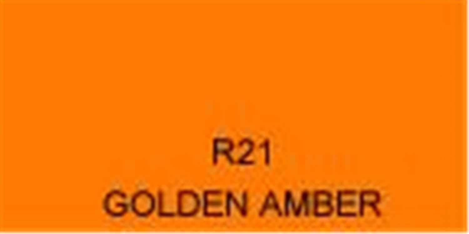 Rosco Roscolux Filter # 21: Golden Amber - ProSound and Stage Lighting