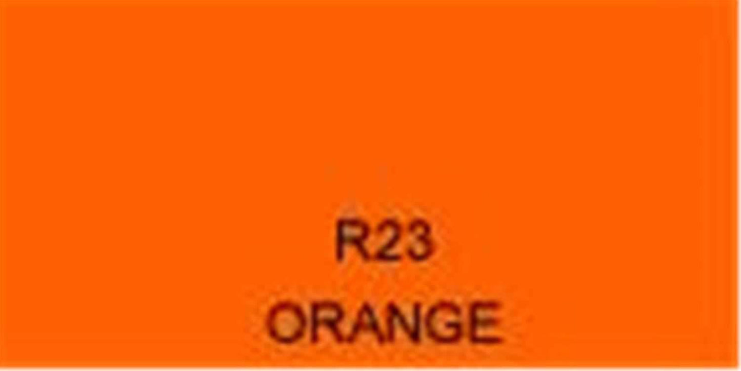 Rosco Roscolux Filter # 23: Orange - ProSound and Stage Lighting