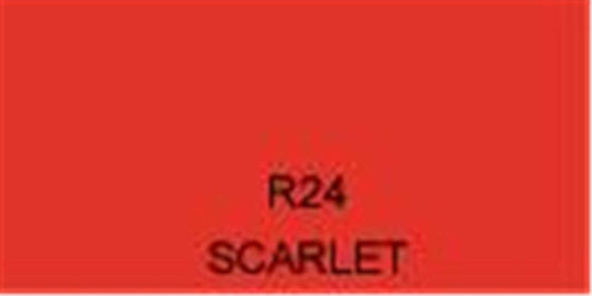 Rosco Roscolux Filter # 24: Scarlet - ProSound and Stage Lighting