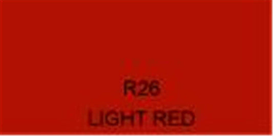 Rosco Roscolux Filter # 26: Light Red - ProSound and Stage Lighting