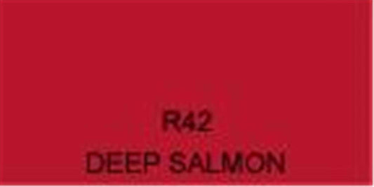 Rosco Roscolux Filter # 42: Deep Salmon - ProSound and Stage Lighting