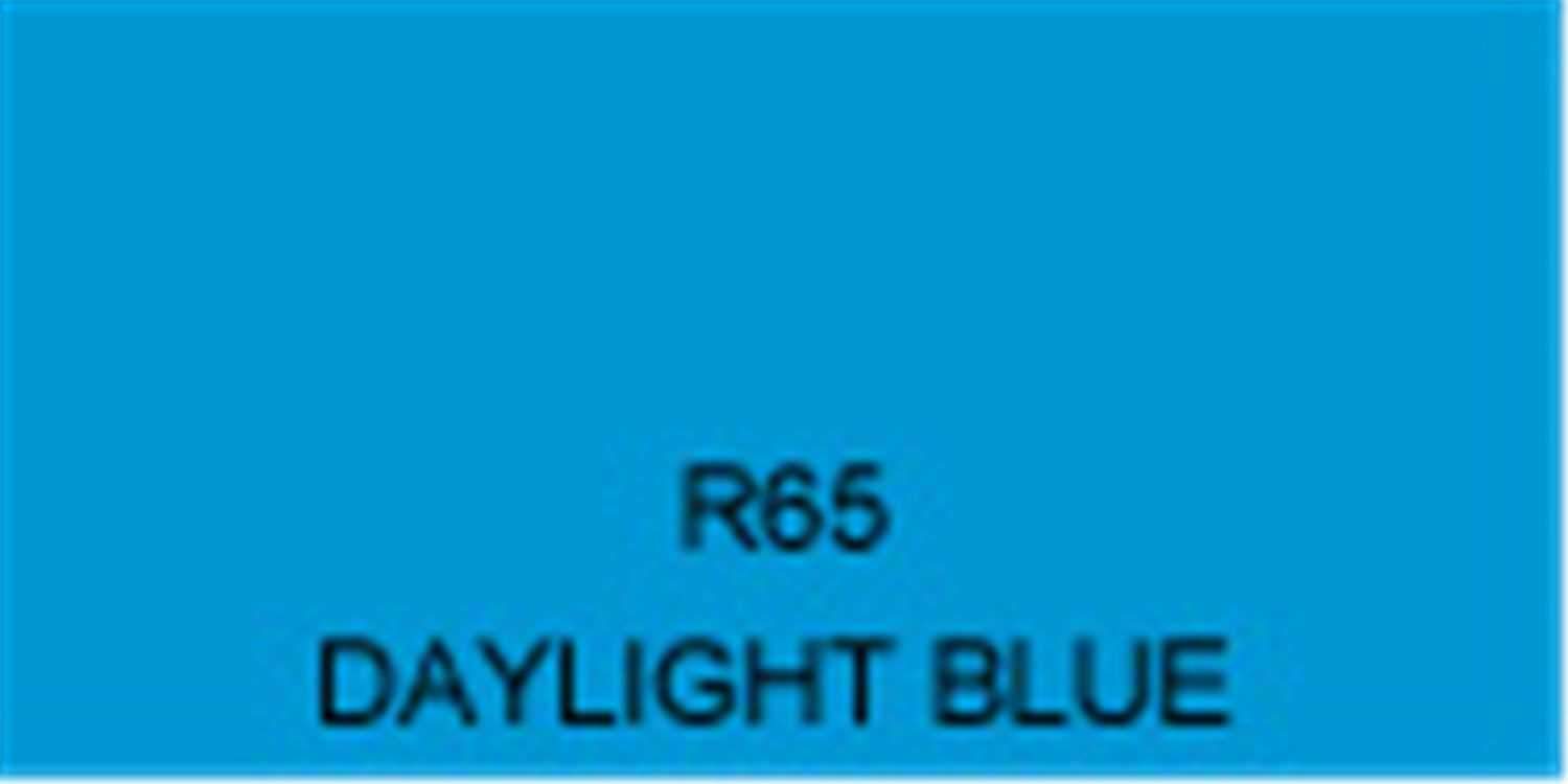 Rosco Roscolux Filter # 65: Daylight Blue - ProSound and Stage Lighting