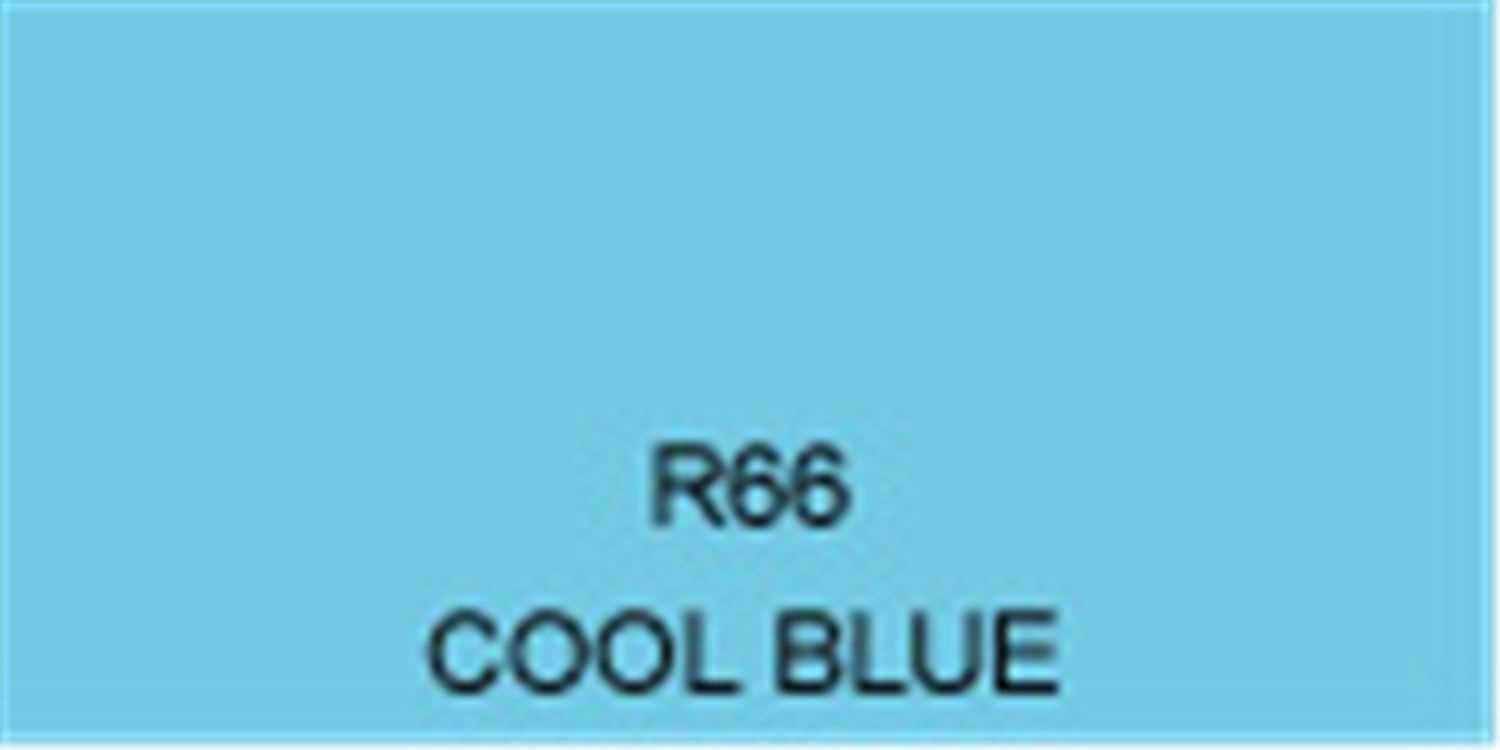 Rosco Roscolux Filter # 66: Cool Blue - ProSound and Stage Lighting