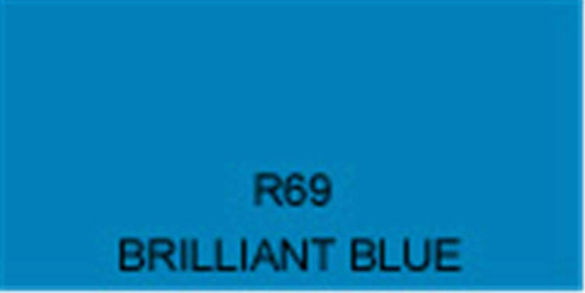 Rosco Roscolux Filter # 69: Brilliant Blue - ProSound and Stage Lighting