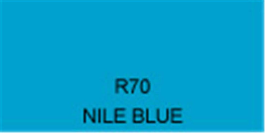 Rosco Roscolux Filter # 70: Nile Blue - ProSound and Stage Lighting