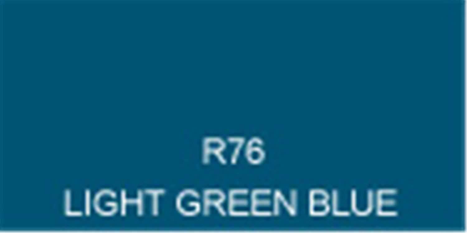 Rosco Roscolux Filter # 76: Light Green Blue - ProSound and Stage Lighting