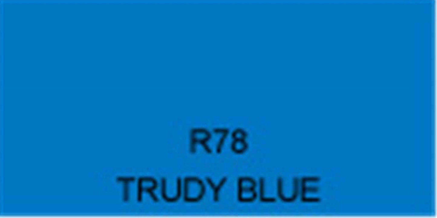 Rosco Roscolux Filter # 78: Trudy Blue - ProSound and Stage Lighting