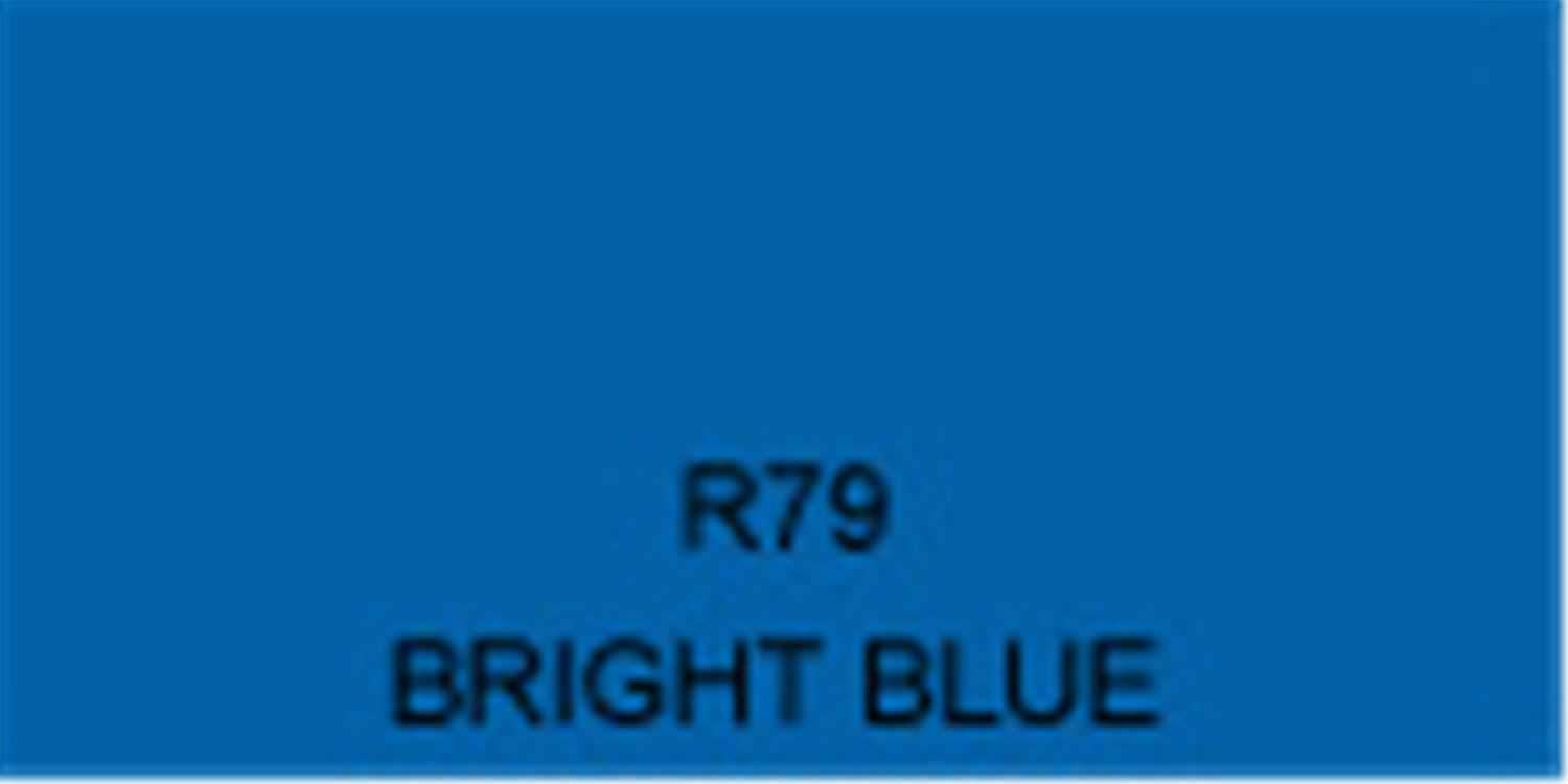 Rosco Roscolux Filter # 79: Bright Blue - ProSound and Stage Lighting