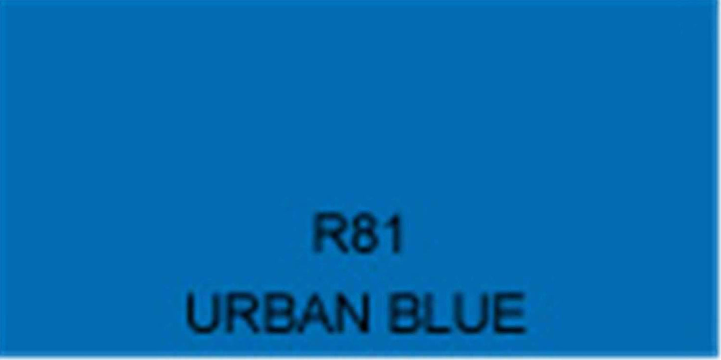 Rosco Roscolux Filter # 81: Urban Blue - ProSound and Stage Lighting