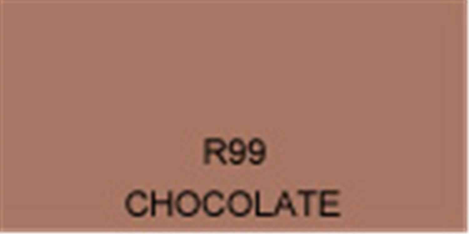 Rosco Roscolux Filter # 99: Chocolate - ProSound and Stage Lighting