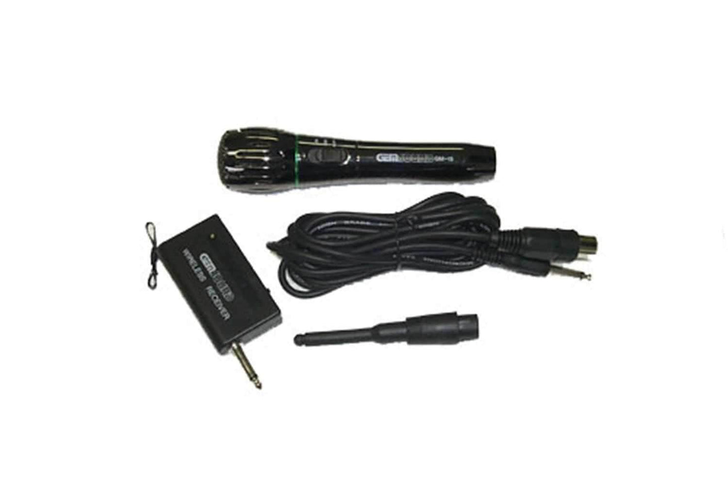 Gem Sound GM15 Mic with Cable And Fm Wireless Adapter - ProSound and Stage Lighting