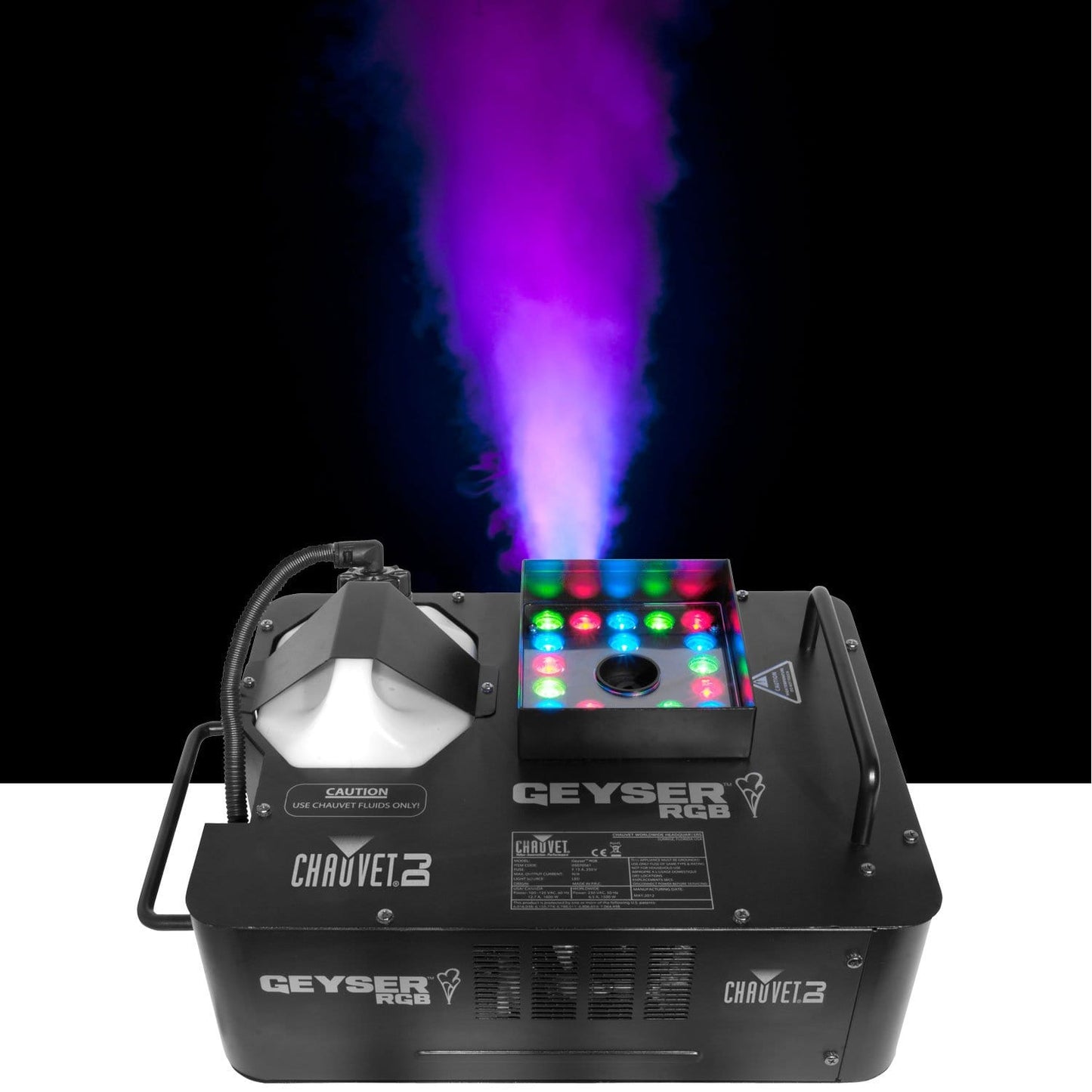 Chauvet Geyser RGB LED Light & Fog Machine Effect - ProSound and Stage Lighting