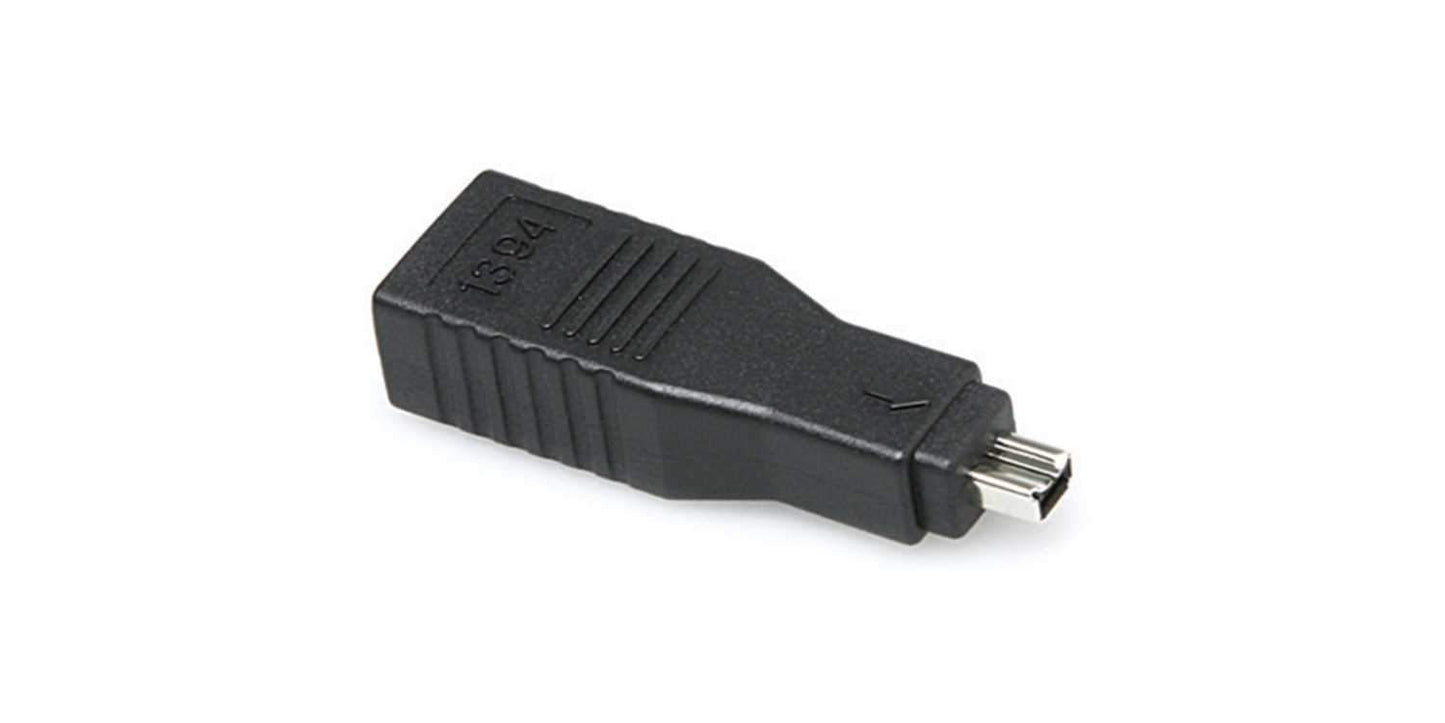 Hosa GFW-517 FireWire 400 Adaptor 6-pin to 4-pin - ProSound and Stage Lighting