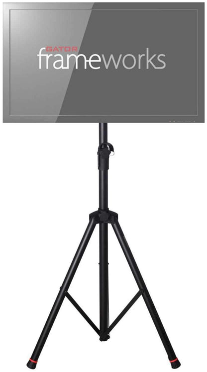 Gator LCD & Video Monitor Portable Tripod Stand - ProSound and Stage Lighting