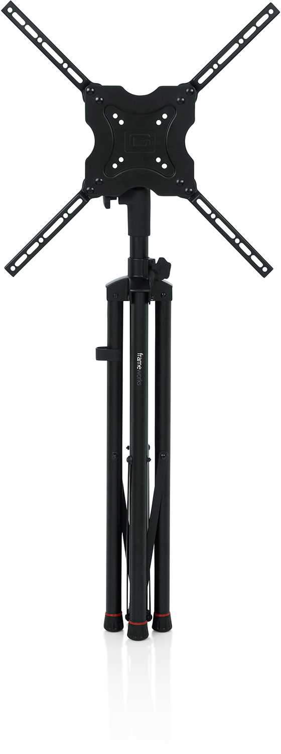 Gator GFW-AV-LCD-25 Frameworks Quad Leg LCD/LED Stand with LiftEEZ Lift - ProSound and Stage Lighting