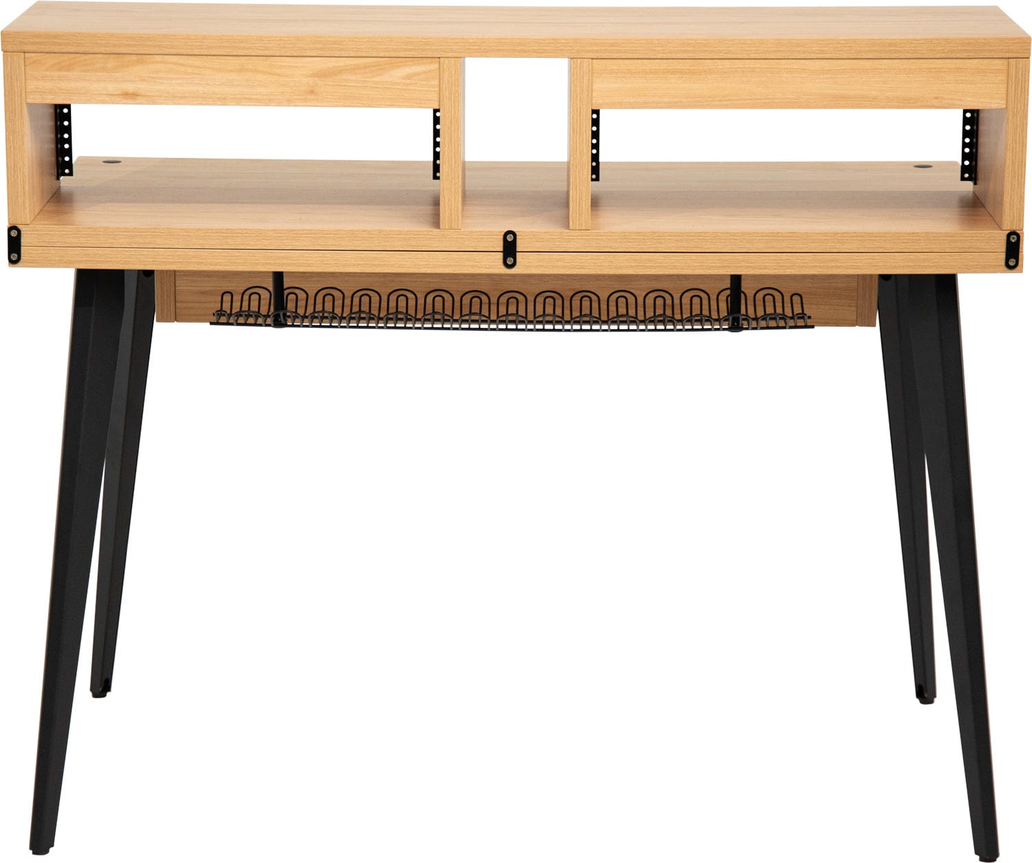 Gator GFW-ELITEDESK-M Elite Furniture Series Main Desk Maple Matte