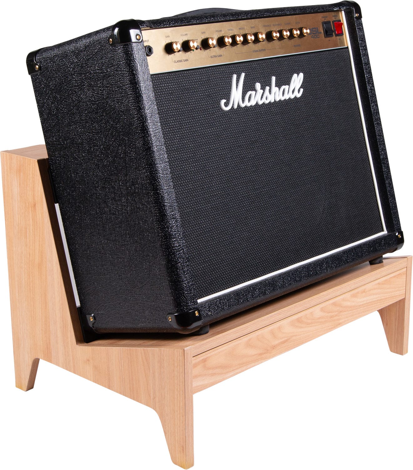 Gator GFW-ELITEGTRAMG-M Frameworks Elite Large Guitar Amp Stand Maple - PSSL ProSound and Stage Lighting