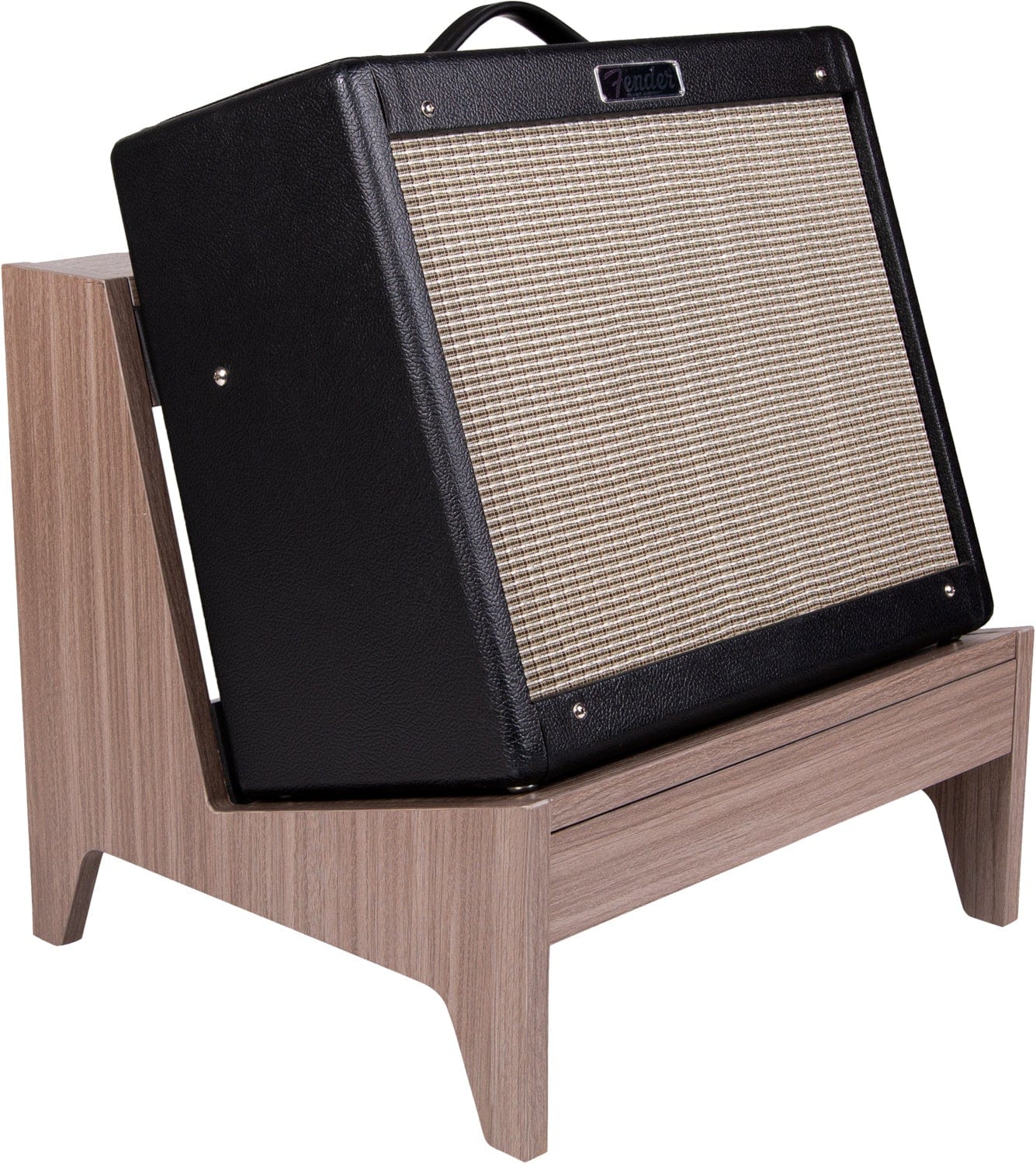 Gator GFW-ELITEGTRAMPSM-G Frameworks Elite Small Guitar Amp Stand Grey - PSSL ProSound and Stage Lighting