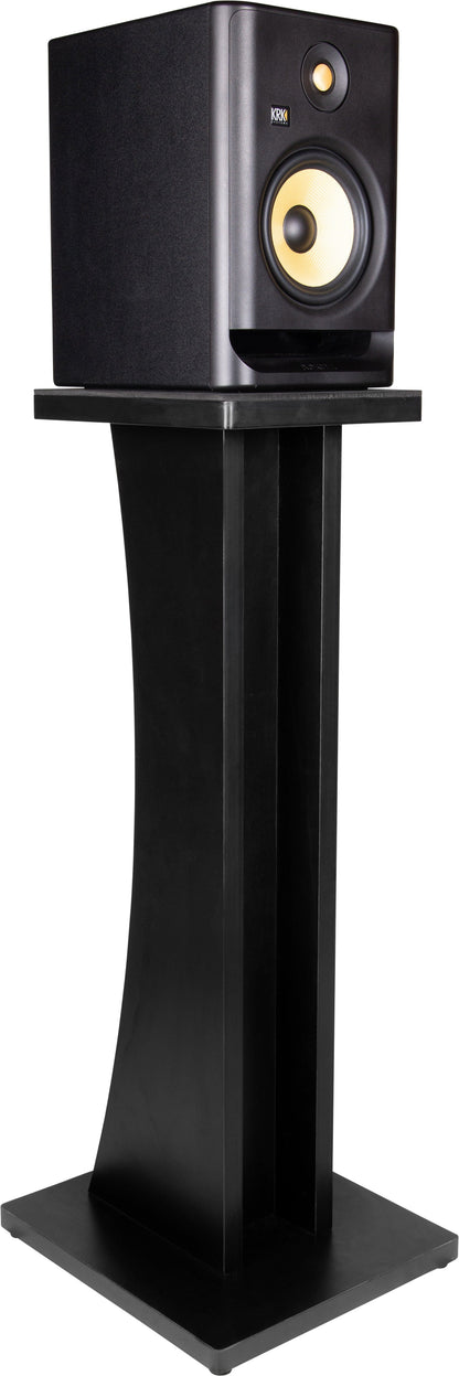 Gator GFW-ELITESPKSTMN-B Elite Standing Monitor Stands Pair Black - PSSL ProSound and Stage Lighting