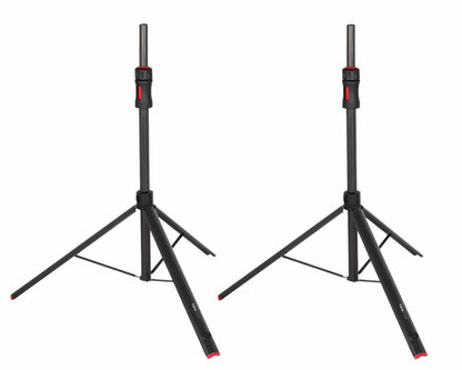 Gator GFW-ID-SPKR-SET Frameworks ID Series Speaker Stand Pair with Bag - ProSound and Stage Lighting