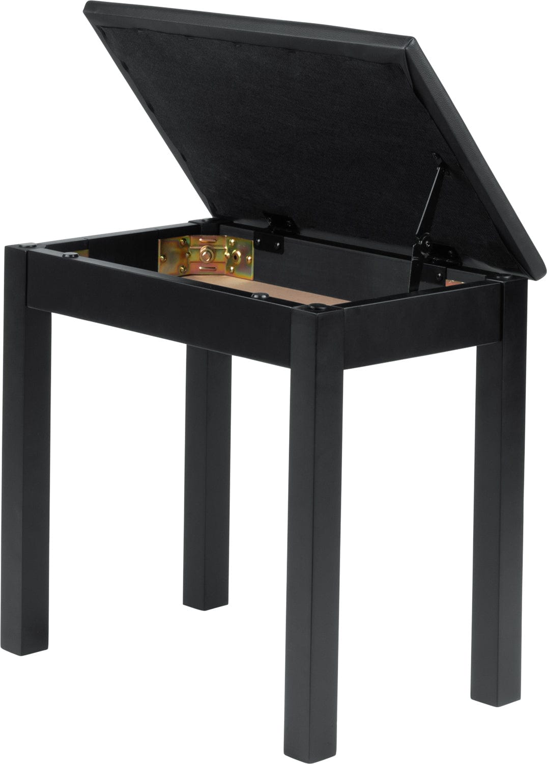 Gator GFW-KEYBENCH-WDBKS Deluxe Key/Piano Bench with Compartment Black - PSSL ProSound and Stage Lighting