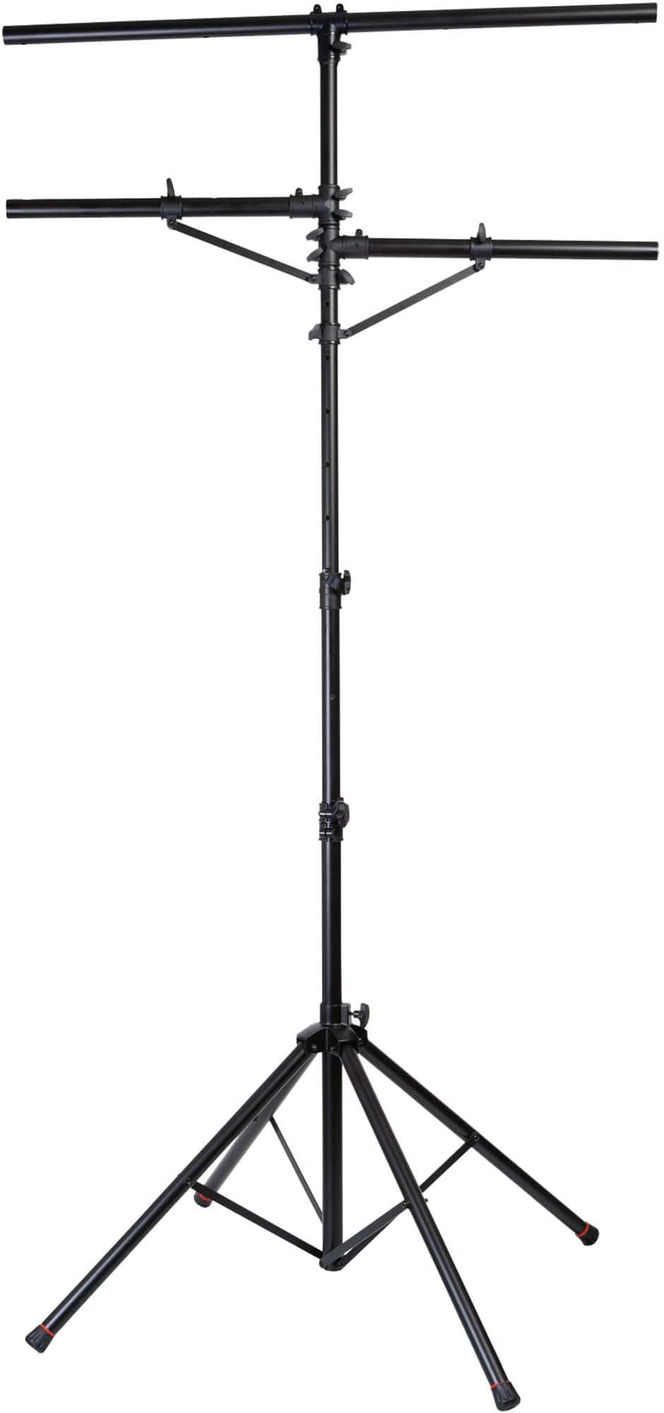 Gator GFW Quad Leg Stand Light Tree With LS1 Top Bars (Non-Piston) - PSSL ProSound and Stage Lighting