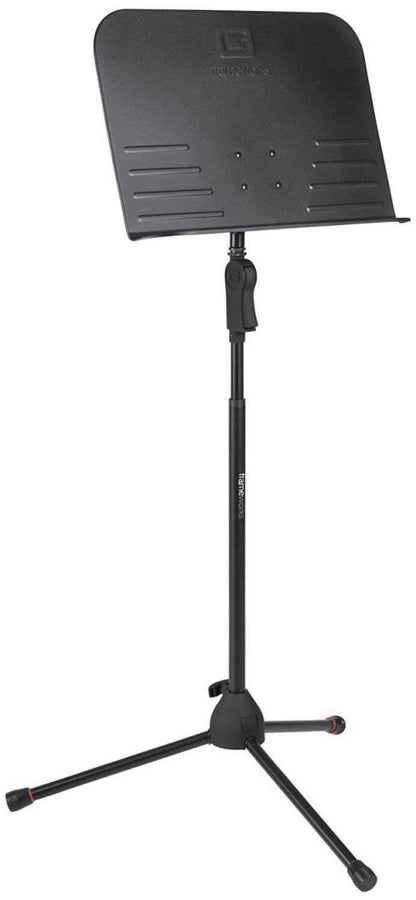 Gator GFWMUS2000 Deluxe Tripod Music Stand - ProSound and Stage Lighting