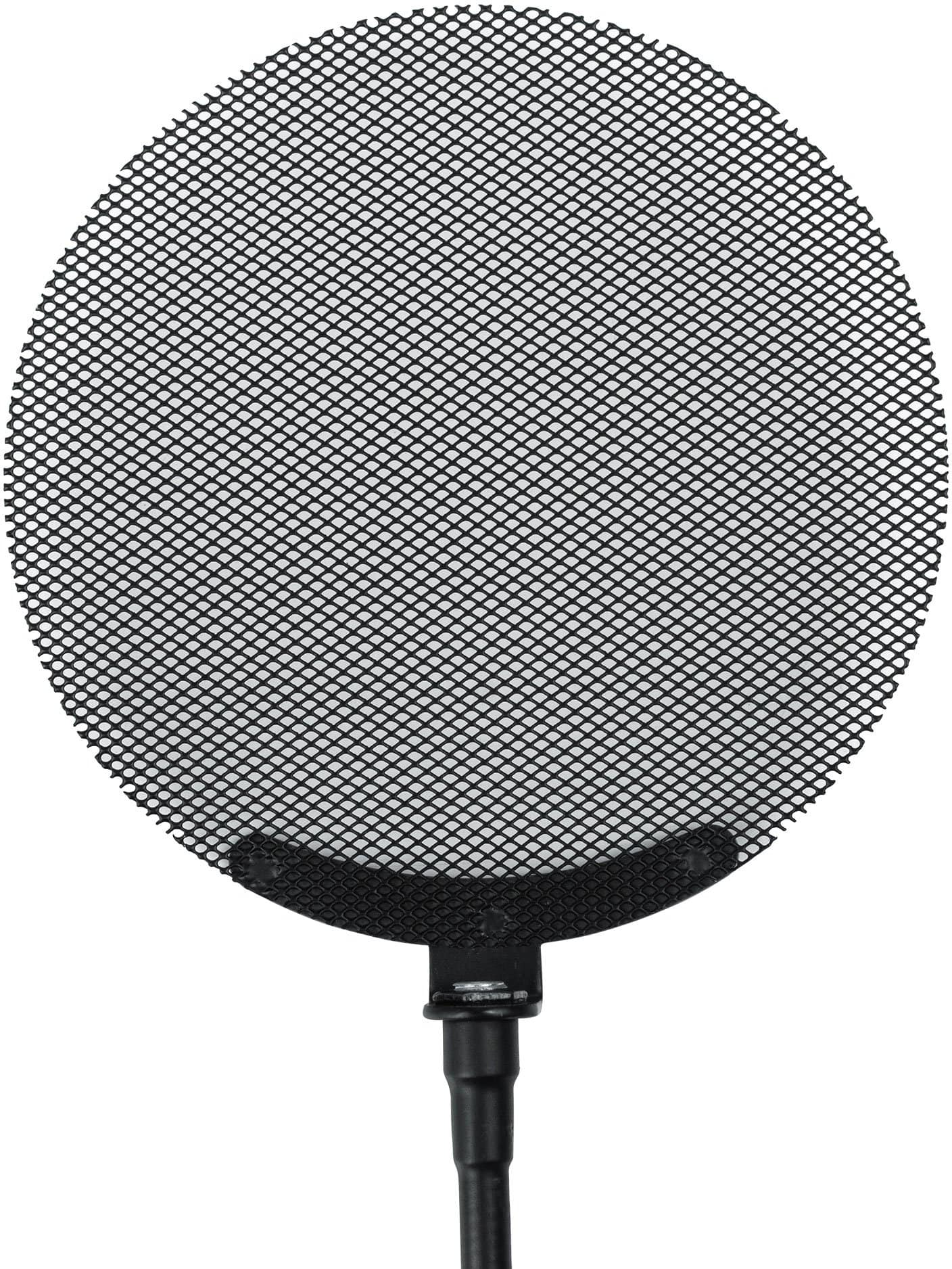 Gator Dubbellaags popfilter met bevestigingsklem, geschikt voor de meeste standaard microfoonhouders (GM-POP Gator Dubbellaags popfilter met bevestigingsklem, geschikt voor de meeste standaard microfoonhouders (GM-POP