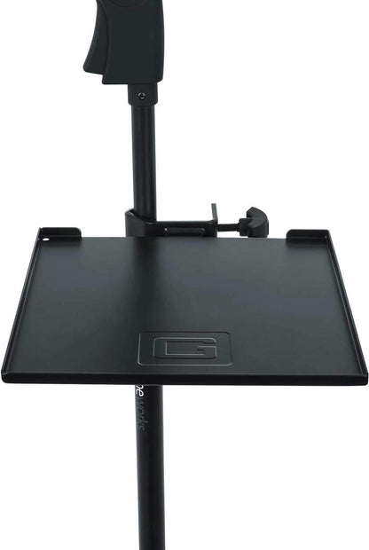 Gator Frameworks 9x9 Mic Stand Accessory Shelf - ProSound and Stage Lighting