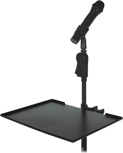 Gator Frameworks 11x15 Mic Stand Accessory Shelf - ProSound and Stage Lighting